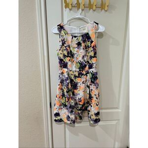 Anthropologie Maeve Floral Dress size 4P